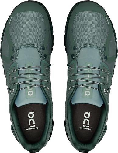 On Mens Cloud 6 Waterproof Olive/Evergreen 11 M
