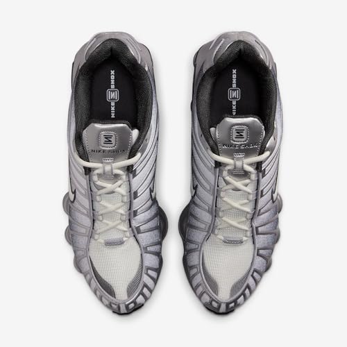 NIKE SHOX TL "METALLIC SILVER/SUMMIT WHITE-WOLF GREY"