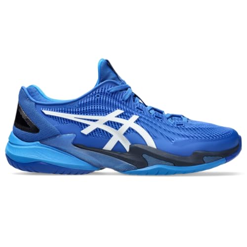 ASICS Men's Court FF 3 Tennis Shoes, 12, Tuna Blue/Pure Silver