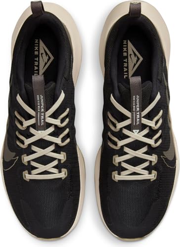 Nike Juniper Trail 2 Mens Sneaker, Black/Ironstone-Khaki-SANDDRIFT-Phantom, 8 US