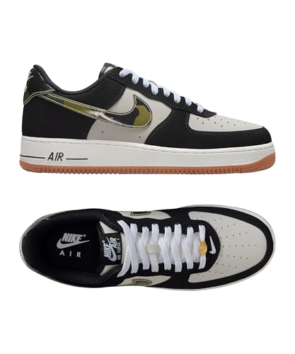 Nike Air Force 1 Low Retro Men's Shoes (White/Gum Medium Brown/Summit White/Black) Size 12