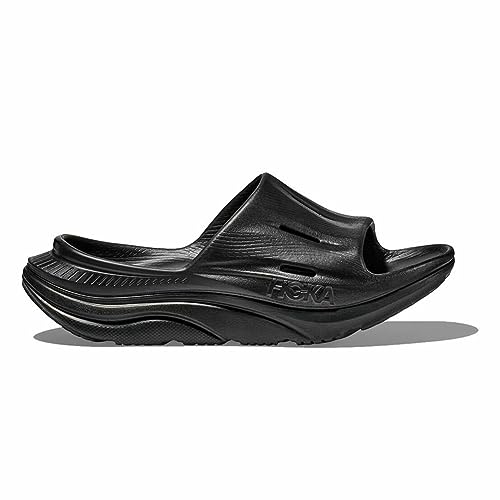 Hoka Unisex Ora Recovery Slide 3 Black/Black Men's 10, Women's 12 Medium