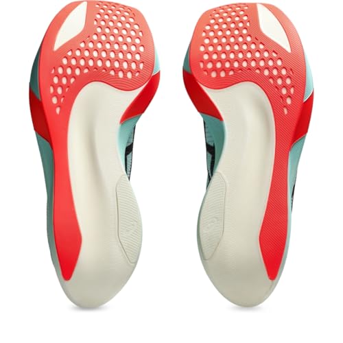ASICS Unisex METASPEED Sky Running Shoes, 4M / 5.5W, Illuminate Mint/Black
