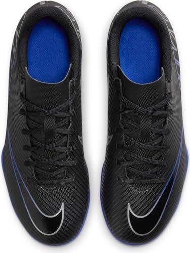 Nike Jr. Mercurial Vapor 15 Club Unisex DJ5958-040 (Black/Chrome-), Size 4