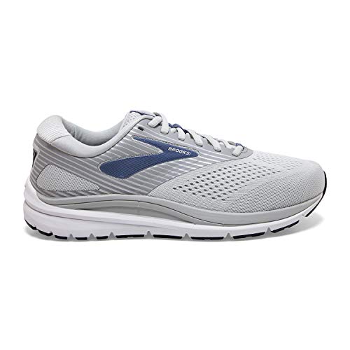 Brooks Women's Addiction 14 Road Running Shoe - Oyster/Alloy/Marlin - 7 Medium
