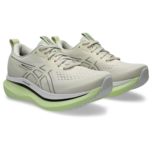 ASICS Women's GLIDERIDE MAX Running Shoe, 11, Birch/Black