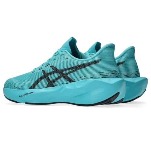 ASICS Kid's NOVABLAST 6 GS Running Shoes, 3.5, ICE Mint/Black