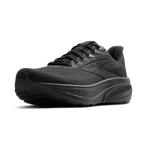 Brooks Womens Ghost 17 Black/Black/Ebony 8.5 Medium