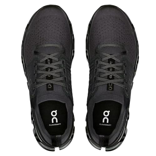 On Mens, Cloudswift 4 Black/Eclipse 8 Medium