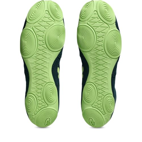 ASICS Men's Snapdown 4 Wrestling Shoes, 8.5, Tranquil Teal/Lucid Yellow