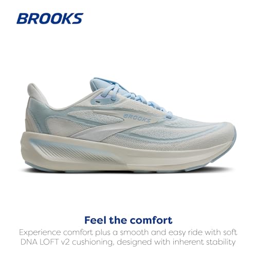 Brooks Women’s Revel 9 Neutral Running & Walking Shoe - Blue/Blue Wash/Metallic - 8 Medium