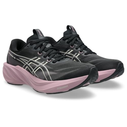 ASICS Women's GT-2000 15 Running Shoes, 7.5, Black/Taro Purple