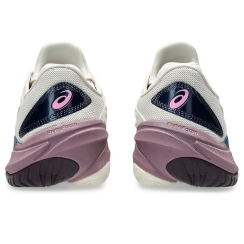 ASICS Women's Court FF 3 Tennis Shoes, 7, Soft Oat/Dusty Mauve
