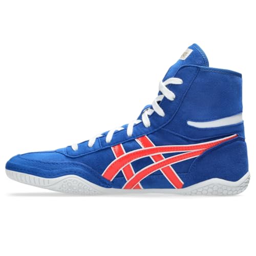 ASICS Unisex Prime Attack Wrestling Shoes, 13.5, Imperial/True RED