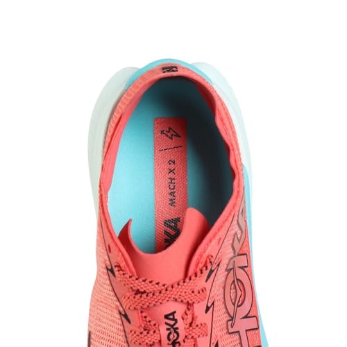 Hoka Men's Mach X 2 Electric Coral 10 Medium