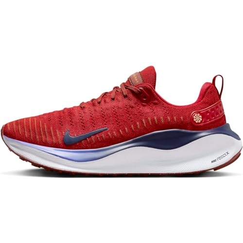 Nike InfinityRN 4 Men's Road Running Shoes (DR2665-600, University Red/Campfire Orange) Size 8