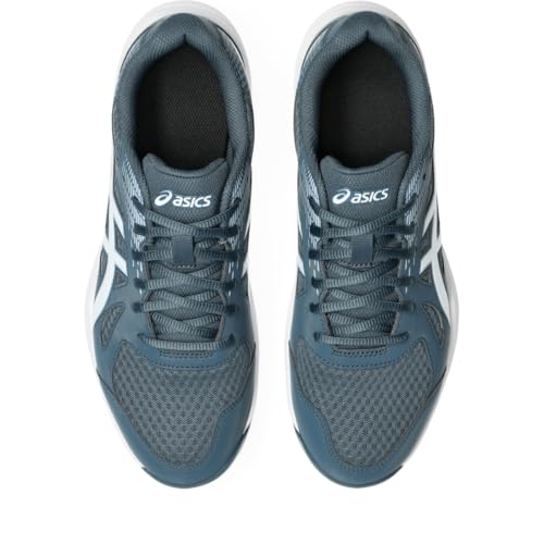 ASICS Men's Upcourt 6 Volleyball Shoes, 9.5, RAW Indigo/White