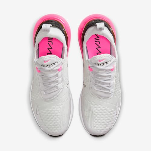 Nike Air Max 270 Women's Shoes (Photon Dust/Hyper Pink/White/Metallic Silver) Size 6