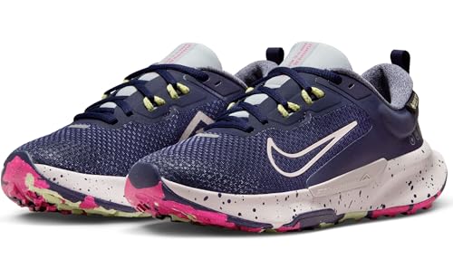 Nike Women's WMNS Juniper Trail 2 GtxLow, Purple Ink Platinum Violet Wolf Grey, 5.5 US