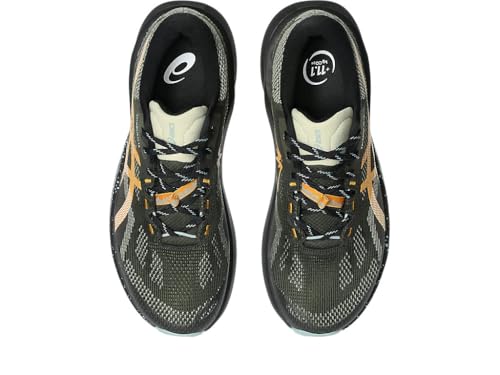 Asics Trabuco 14 Men's Trainers, Vintage Khaki Black, 11.5 US
