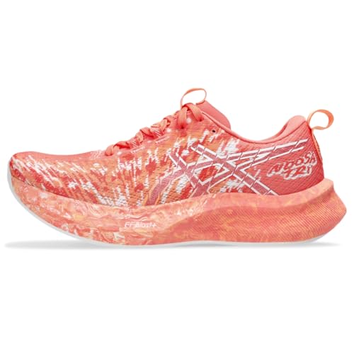 ASICS Women's Noosa TRI 16 Running Shoes, 8, Papaya/Mojave