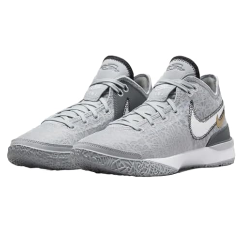 NIKE Lebron NXXT Gen Basketball Shoes (DR8784-004,Wolf Grey/White-Iron Grey-Black) Size 11