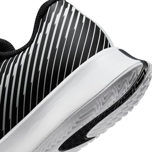 Nike Women's W Zoom Vapor Pro 2 Cly Sneaker, Black White, 7.5 US