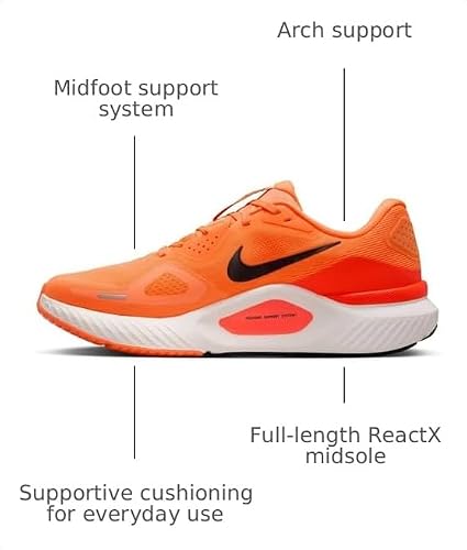 Men's Nike Structure 26 (800 - Orange/Black-Crimson-Chalk)