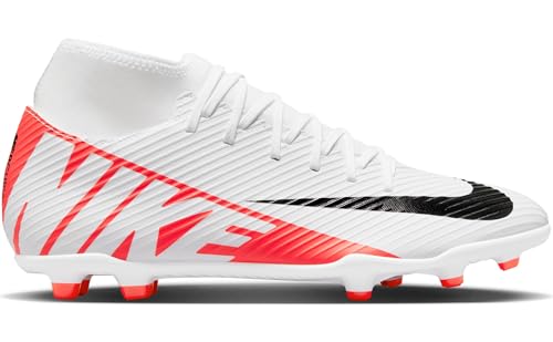 Nike Superfly 9 Club Fg/MG, Men's Alta, Bright Crimson White Black, 46 EU