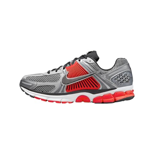 Nike Zoom Vomero 5 Men's Shoes (FJ4151-005, Metallic Silver/Flat Silver/Light Crimson/Black) Size 9