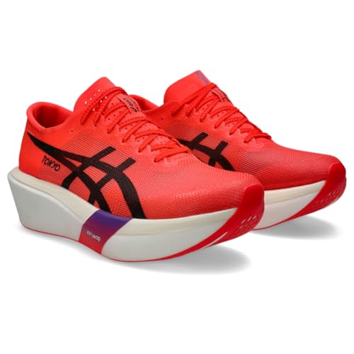 ASICS Unisex METASPEED Sky Tokyo Running, 9M / 10.5W, Flash RED/Black
