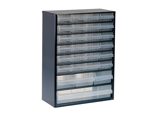 Raaco Steel Storage Cabinet, Standard 18-Drawer (C9-18) - Nuts & Bolts