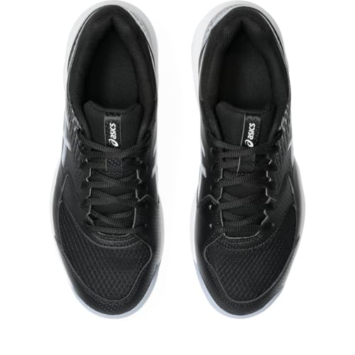 ASICS Men's Gel-Dedicate 8 Tennis Shoes, 9, Black/Grey Blue