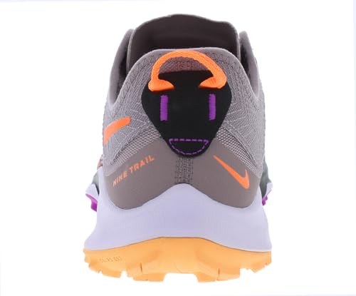 Nike Women's Air Zoom Terra Kiger 8 Running Shoes, Purple Smoke/Black/Peach Cream/Total Orange, 6