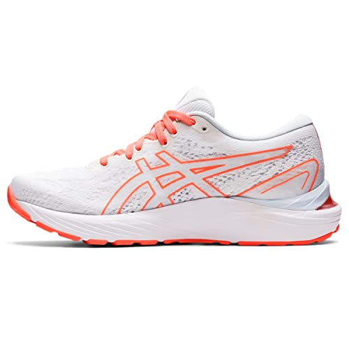 ASICS Women's Gel-Cumulus 23 Running Shoes, 10, White/Sky