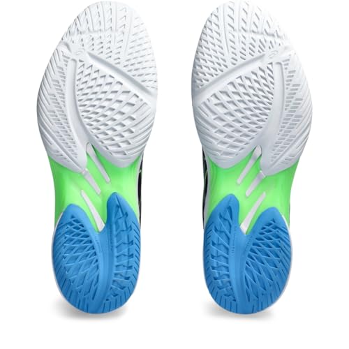 ASICS Men's Sky Elite FlyteFoam 2 Volleyball Shoes, 9, Black/Lime Burst
