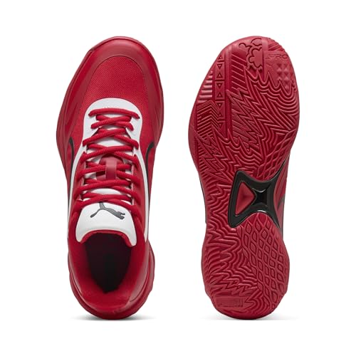 Puma Men's All-Pro Nitro Basketball Shoes, for All Time Red-Black-White AH25, 13