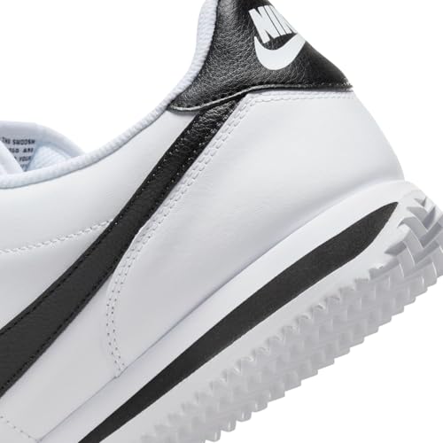 Nike Men's Cortez Sneakers, White/Black, 10 Medium US