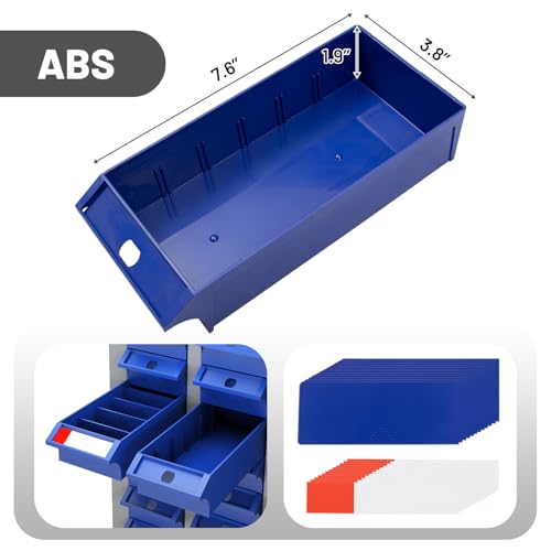 DIYTUNINGS 100 Drawers Part Cabinet Chest, Bolt Nut Tool Storage Documents with ABS Material Drawer for Hardware Organization Equipment Shelves Garage Workshop Office Supplies, Grey