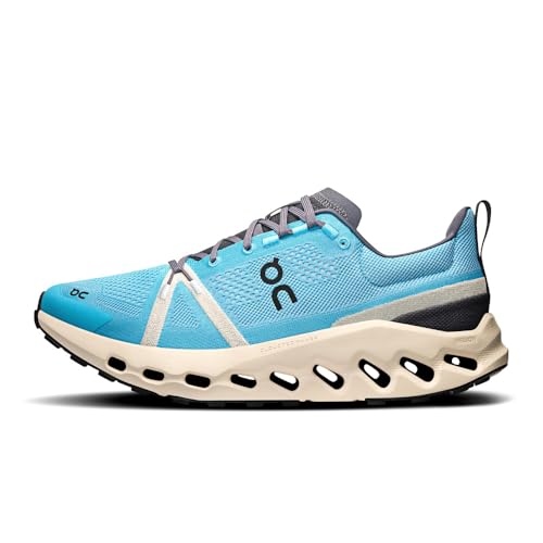 On Mens Cloudsurfer Trail Horizon/Cream 9.5 Medium