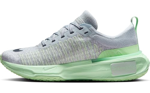 Nike Invincible 3 Women's Road Running Shoes (DR2660-009, Pure Platinum/Cool Grey/Vapor Green/Dark Obsidian) Size 7