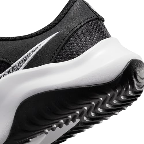 Nike Women's Legend Essential 3 Trainers, Black/White, Iron Grey, 8.5 US