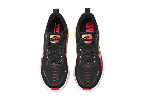 Nike Mens Vomero 18 Black/Bright Crimson/Light Crimson 10 Medium