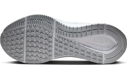 Nike Structure 25 Men's Road Running Shoes, White Pure Platinum, 7.5