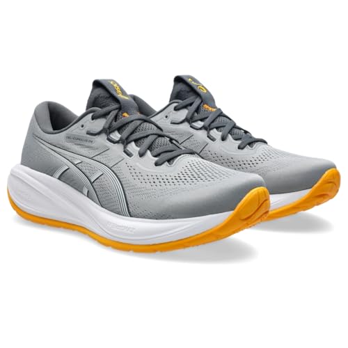 ASICS Men's Gel-Cumulus 28 Running Shoes, 11, Gravel/Arctic Blue