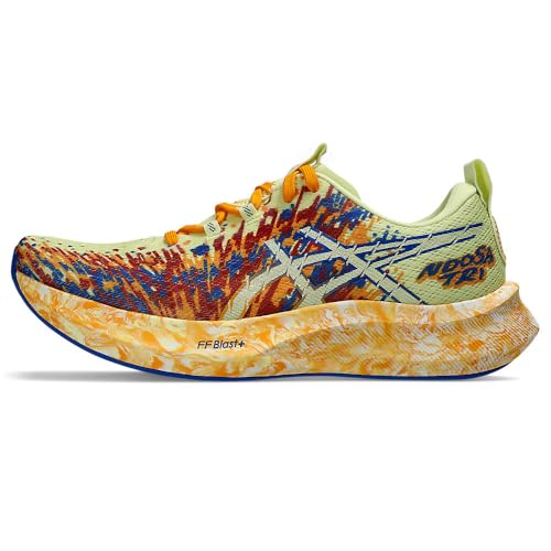 ASICS Men's Noosa TRI 16 Running Shoes, 10.5, Huddle Yellow/Illusion Blue
