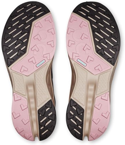 On Womens Cloudsurfer Trail 2 Waterproof Cinder/Desert 7 M