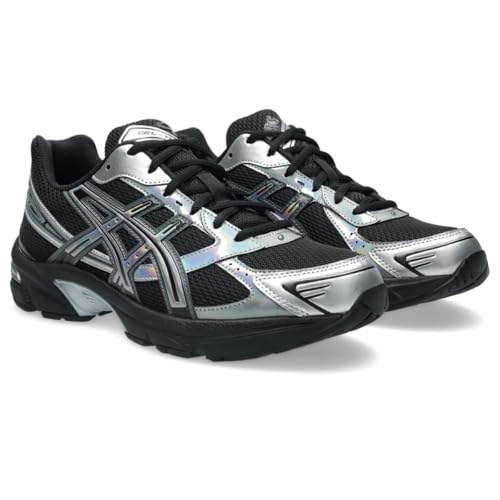 ASICS Unisex Gel-1130 Sneakers, Black/Pure Silver, 10.5 US Women/9 US Men