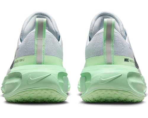 Nike Invincible 3 Women's Road Running Shoes (DR2660-009, Pure Platinum/Cool Grey/Vapor Green/Dark Obsidian) Size 7