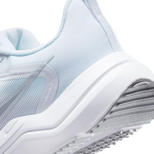 Nike Men's Downshifter 12 Running Shoe, White Pure Platinum White, 7.5 UK